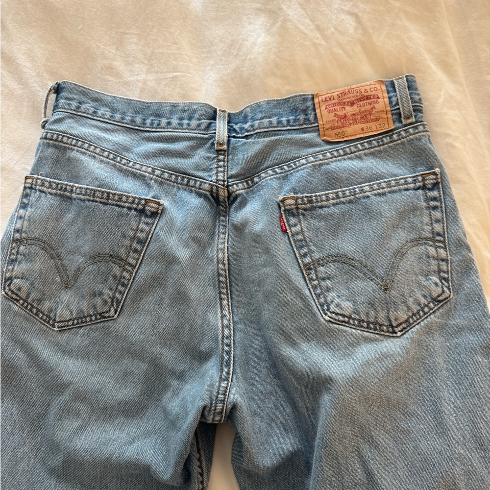Levi's Light Blue Relaxed Fit Jeans